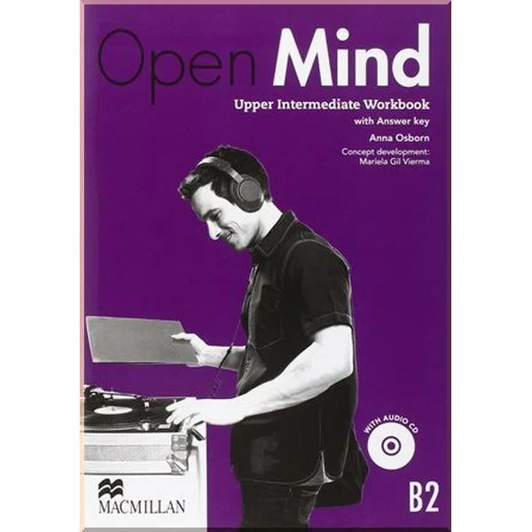 Рабочая тетрадь Open Mind British English Upper-Intermediate Workbook with key and Audio-CD
