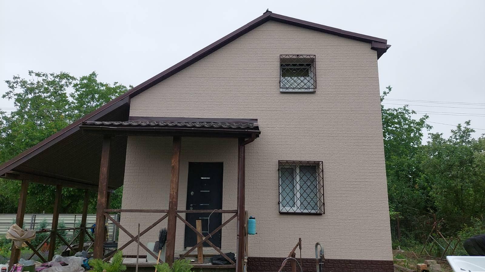 Термопанель фасадная Гладкий кирпич с пазом на минераловатном утеплителе 450x450x50 мм (9822174) - фото 6