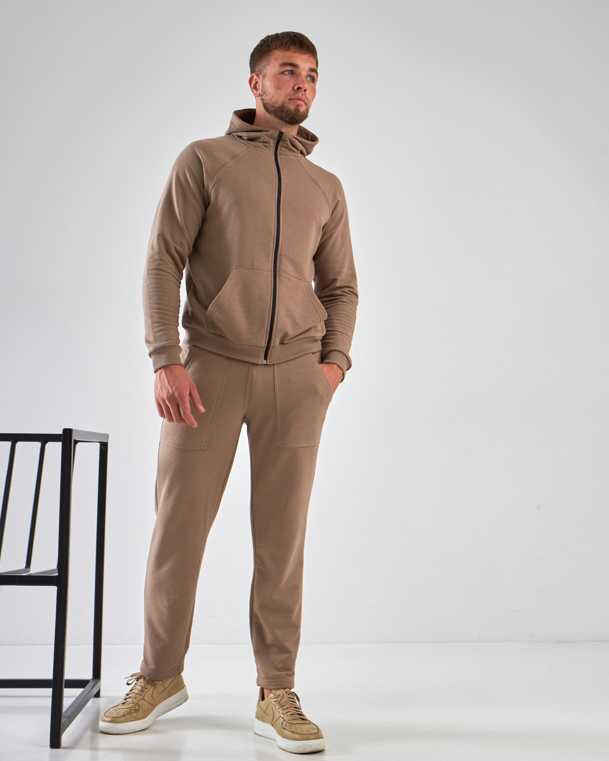 Спортивный костюм мужской р. 52 Капучино (14605150)