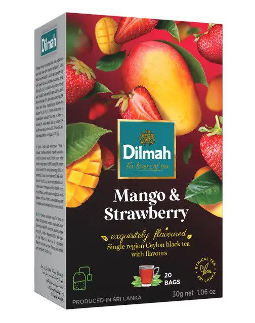 Чай Dilmah манго та полуниця 20 шт. (13353515)