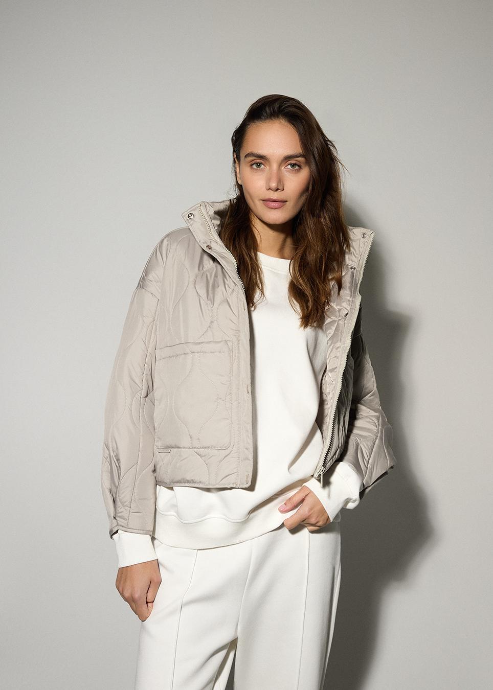 Куртка женская Diverse QUILI стеганная M Бежевый (5905384097569)