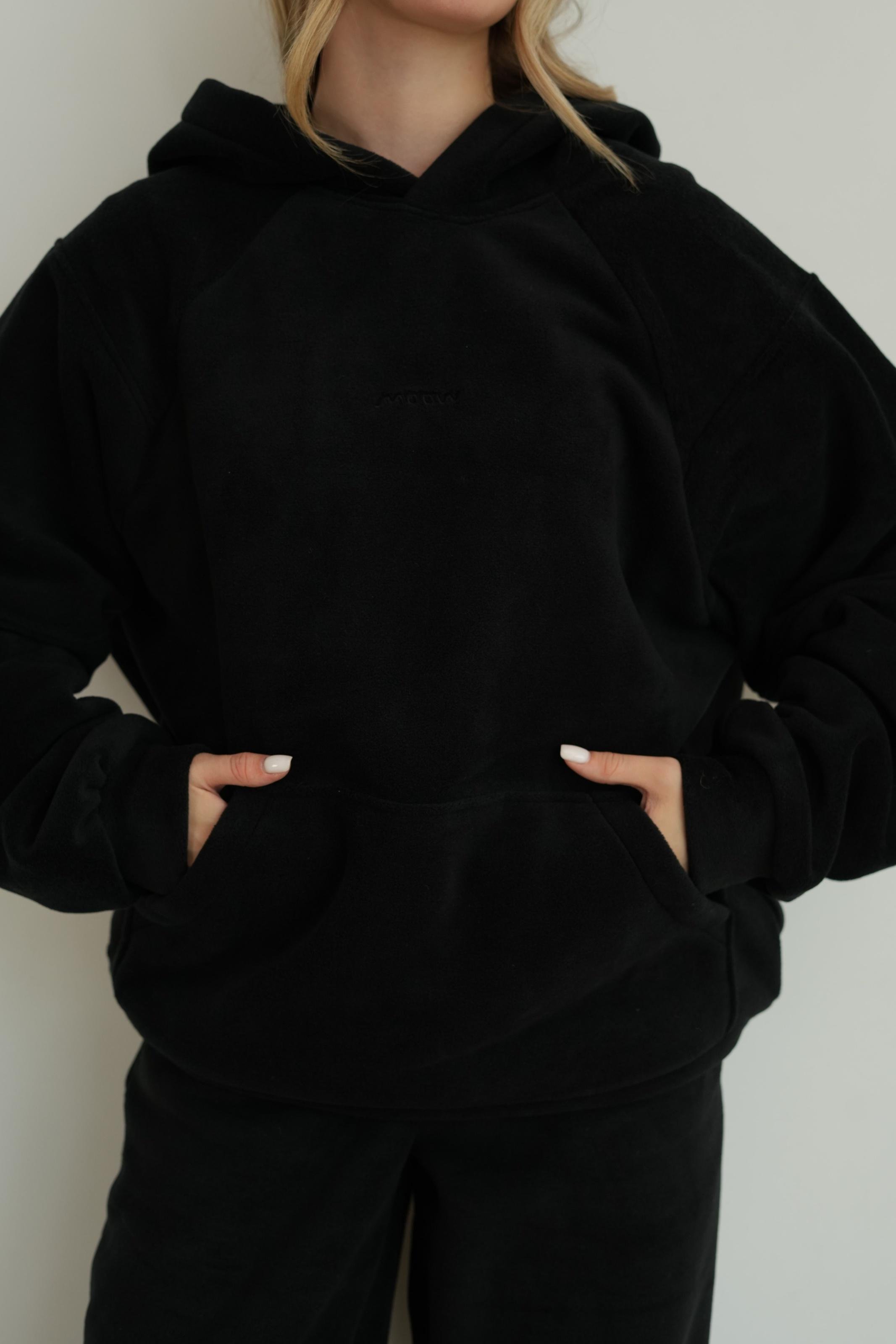 Костюм флісовий BASE 3XL Чорний (10201XXXL) - фото 3 Костюм флісовий BASE 3XL Чорний (10201XXXL) - фото 3