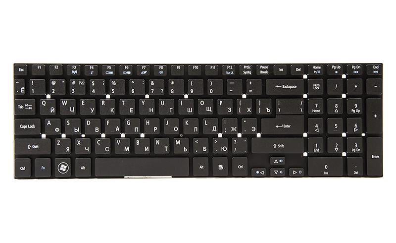 Клавиатура для ноутбука ACER Aspire E1-570G без фрейма Черный
