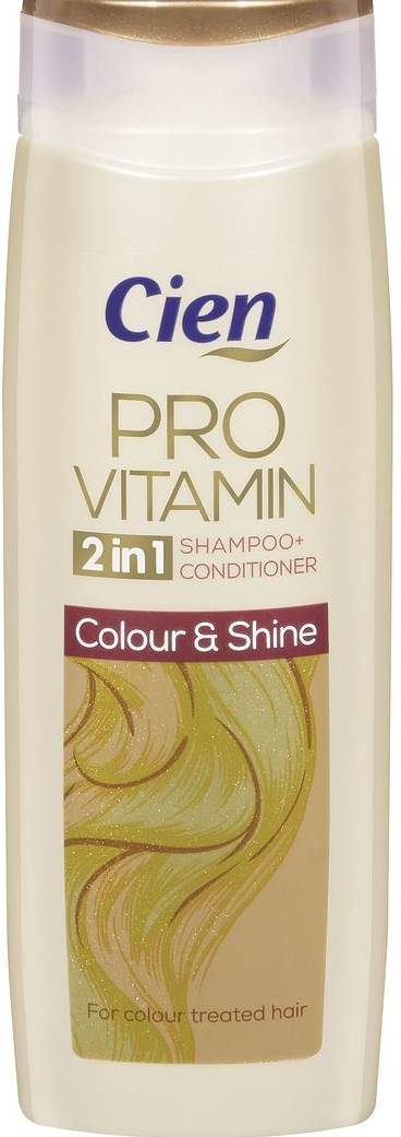 Шампунь для волос Cien Provitamin 2in1 Colour & Shine 300 мл (12938)