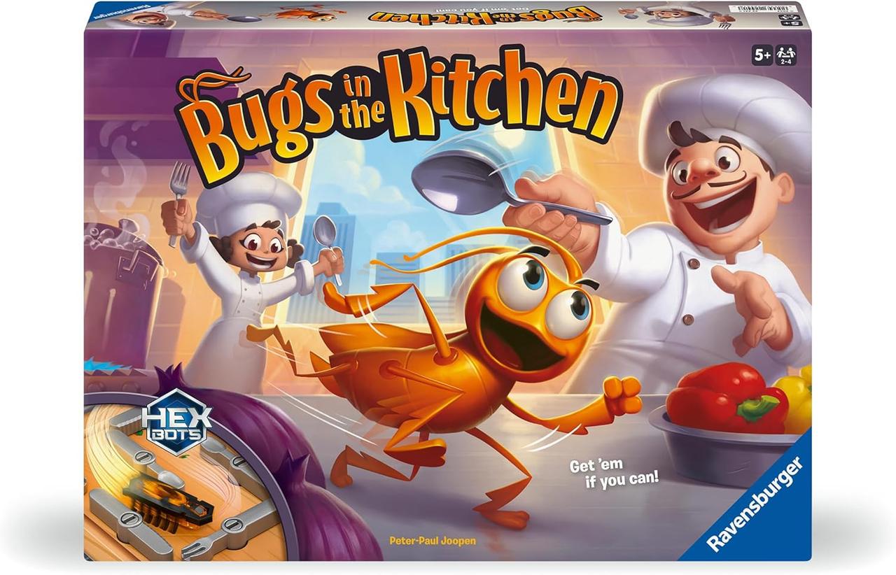 Настольная игра Ravensburger Bugs in The Kitchen Кукарача Таракан на кухне 2024 (22441)