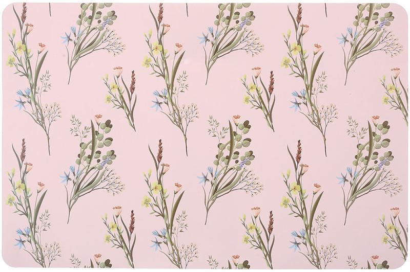 Набір 12 сервірувальних серветок 28x43см підтарільники Floral-094 поліпропілен - фото 1