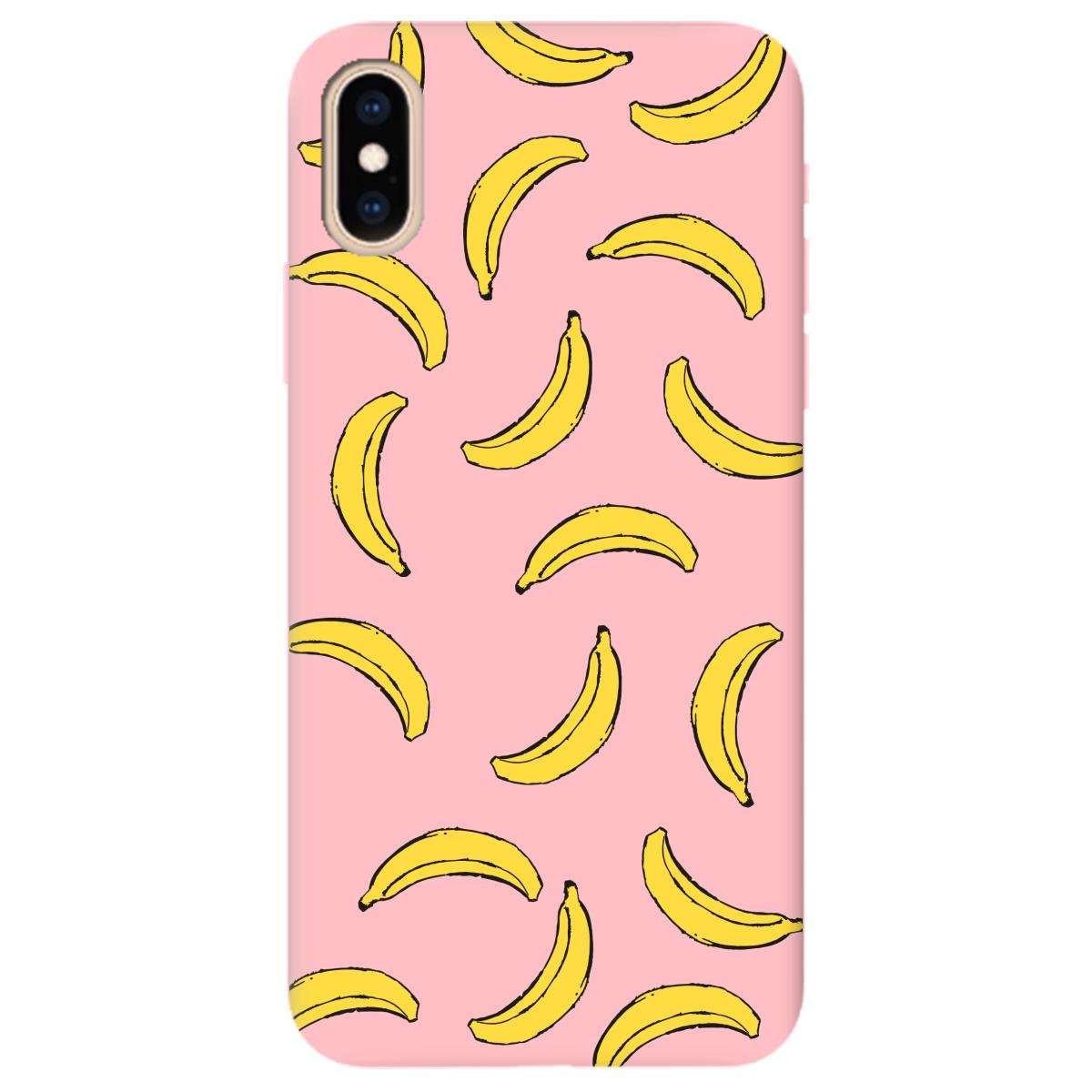 Силіконовий чохол Zorrov для Apple iPhone XS Max - Banana paradise (11180070269125215)