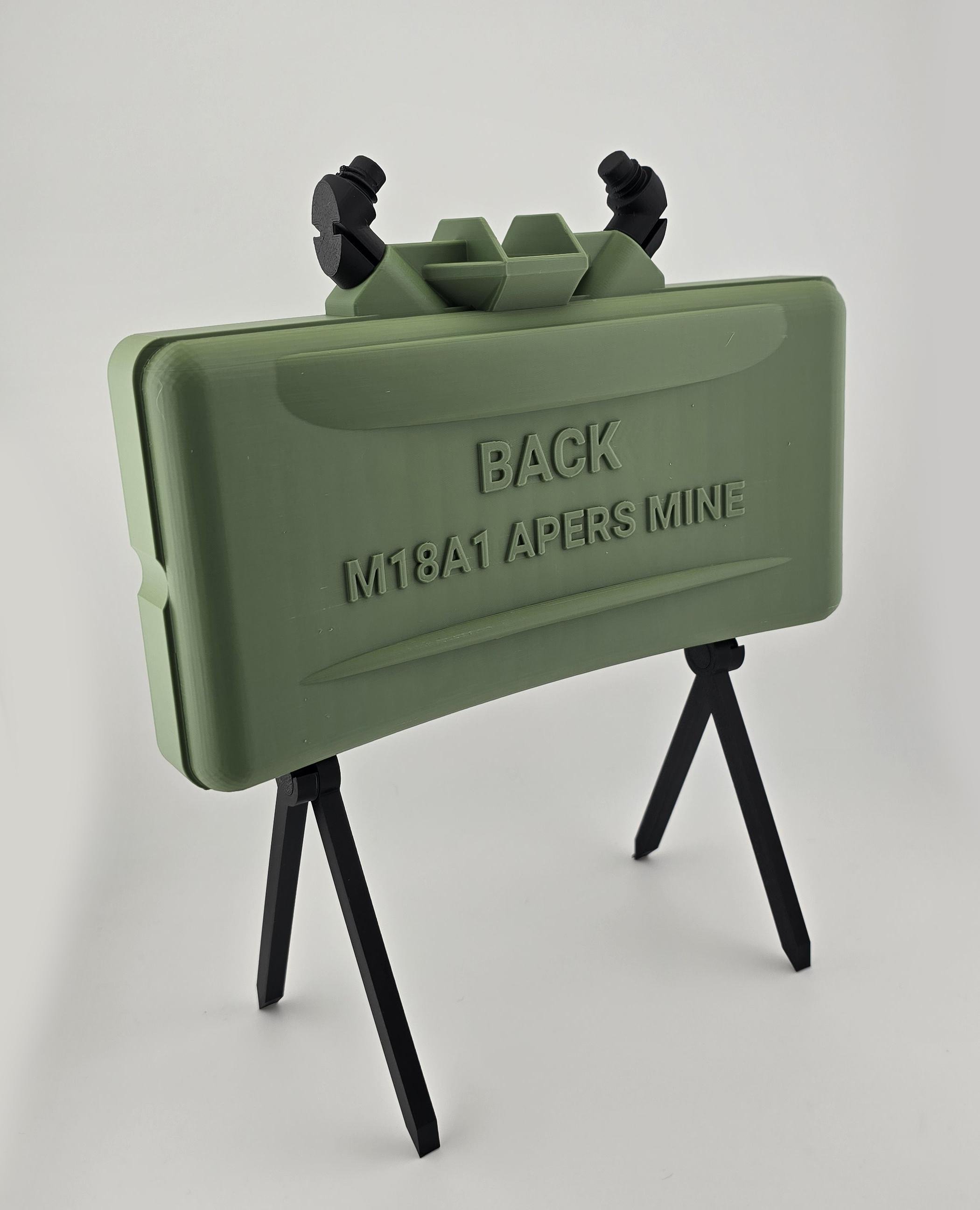 Декоративная мина со складными ножками (0117) - фото 2