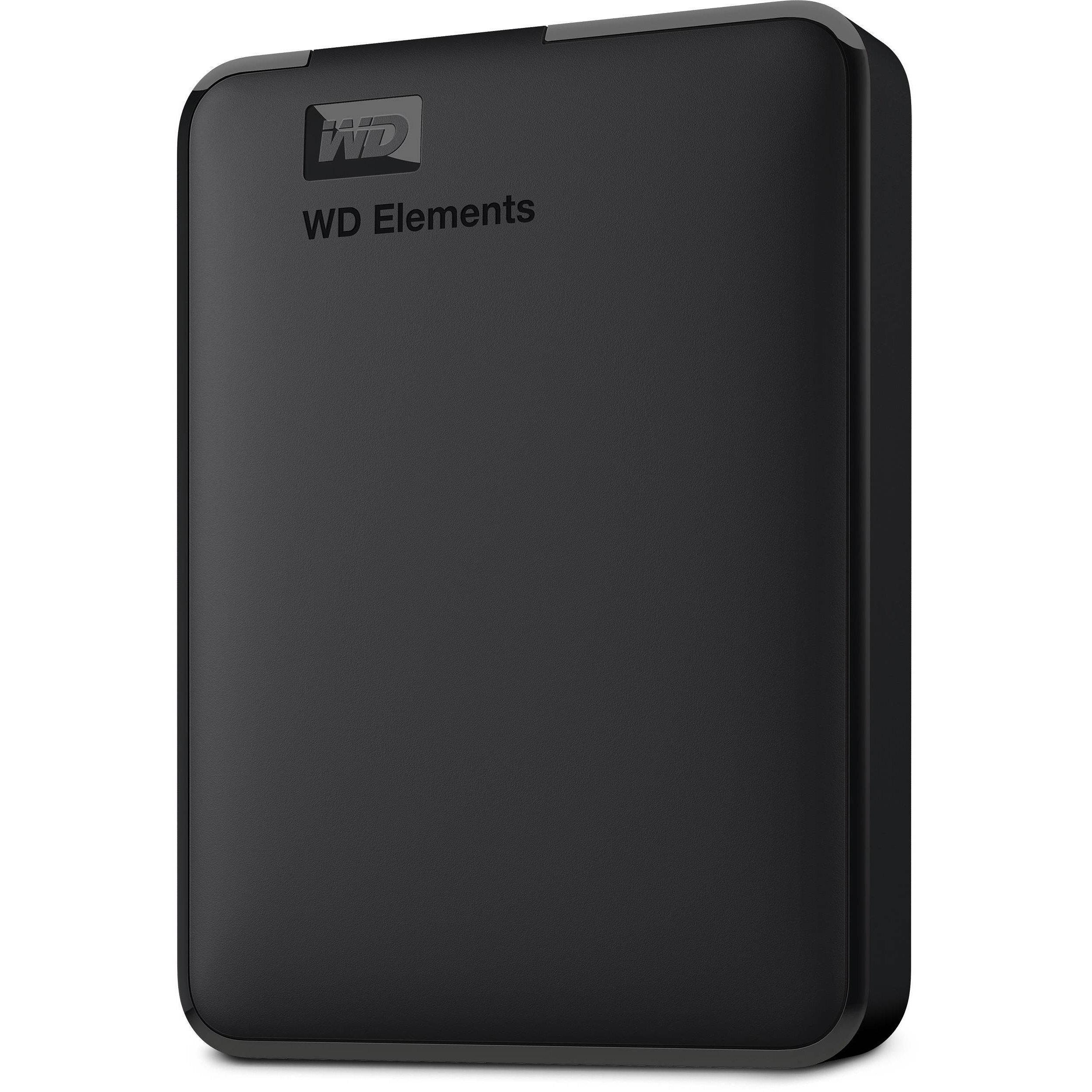 Жорсткий диск портативний Western Digital Elements Portable 5 TB Чорний (590548) - фото 5