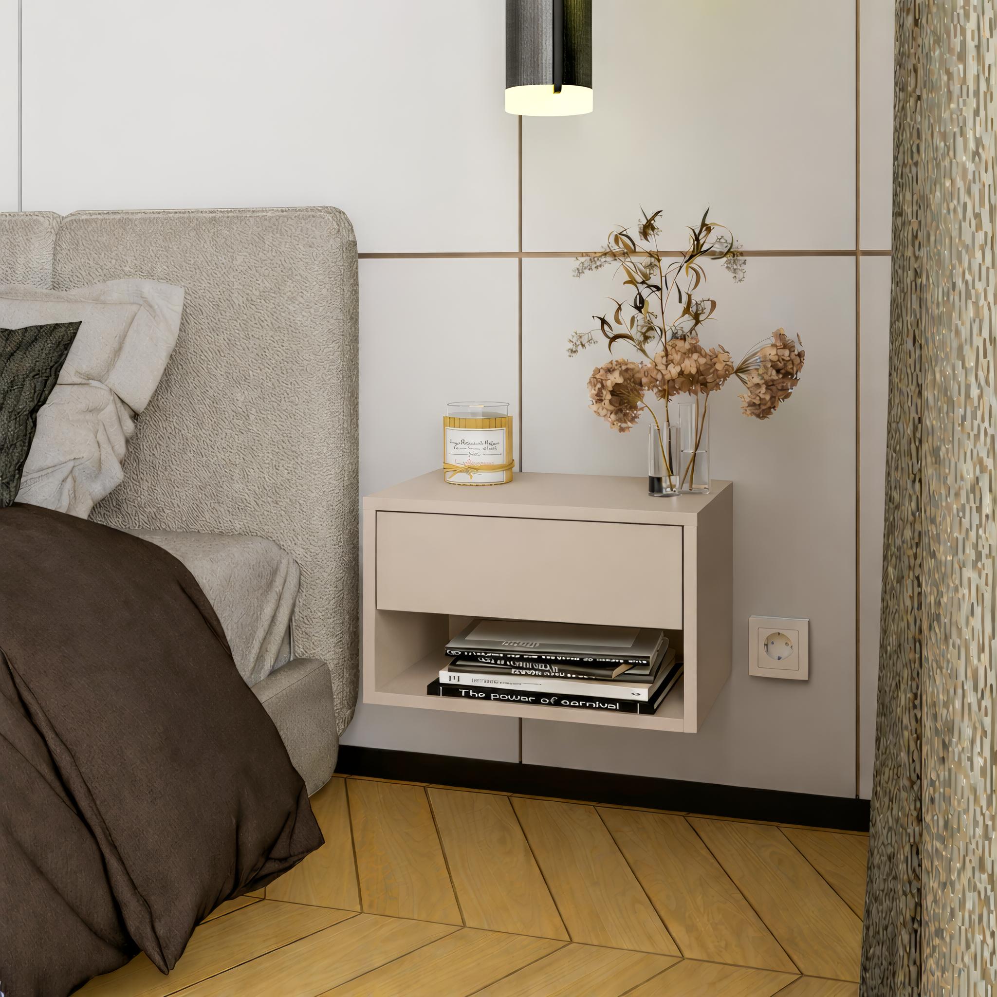 Подвесная тумба Rein 450x280x300 мм Кашемир (mh25-rein-kashemir) Подвесная тумба Rein 450x280x300 мм Кашемир (mh25-rein-kashemir)