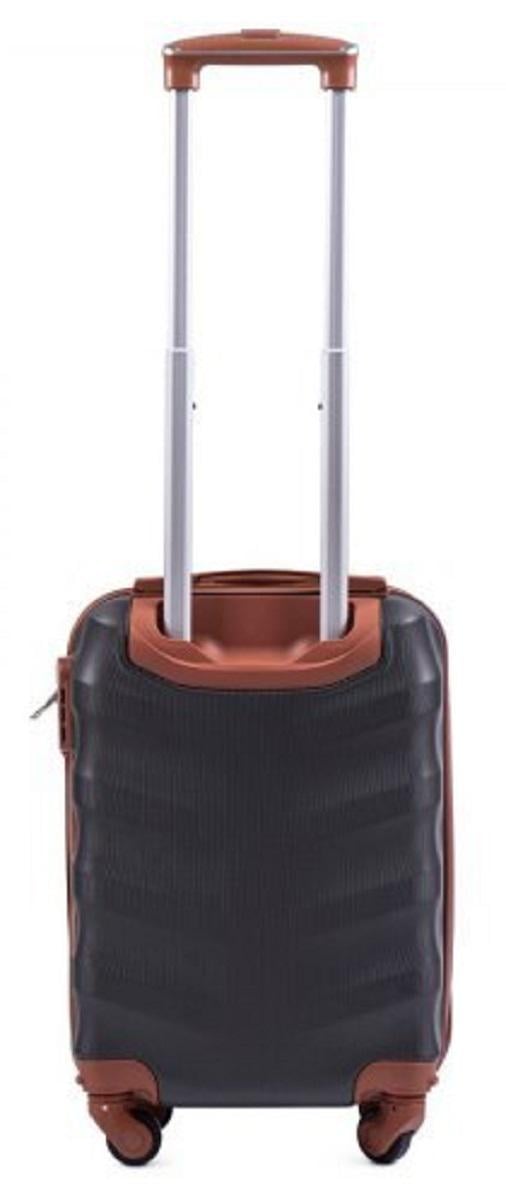 Чемодан пластиковый WINGS 402 микро Графит (Wp00128) - фото 3 Чемодан пластиковый WINGS 402 микро Графит (Wp00128) - фото 3