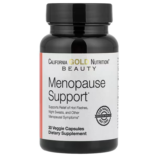 Средство для поддержки при менопаузе California Gold Nutrition 30 вегетарианских капсул (CGN-02061)