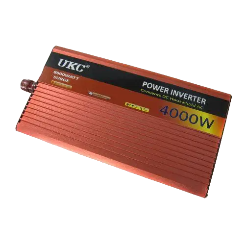 Инвертор автомобильный UKC AR 12V-220V 4000W (12246914)