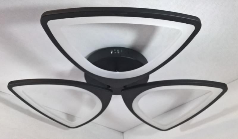 Светодиодная потолочаня LED люстра 2282/3-bk (5-2282/3-bk)