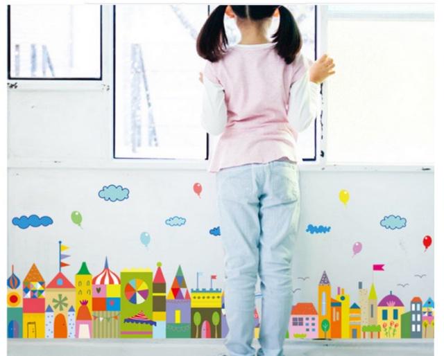 Наклейка дитяча на стіну Green Life Місто - вивчення кольорів 42х140 см (sk7069) - фото 6 Наклейка дитяча на стіну Green Life Місто - вивчення кольорів 42х140 см (sk7069) - фото 6