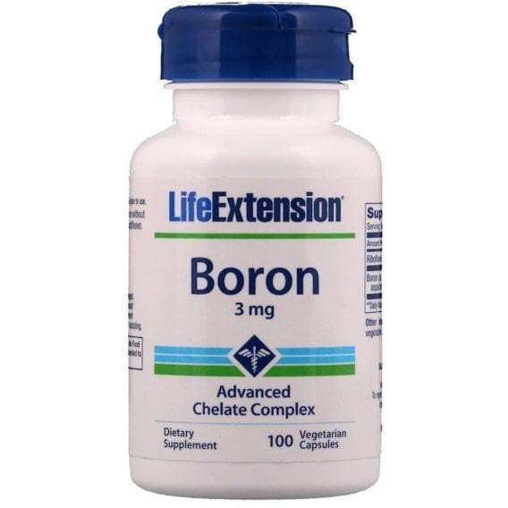 Микроэлемент Бор Life Extension Boron 3 mg 100 Caps (LEX-16611)