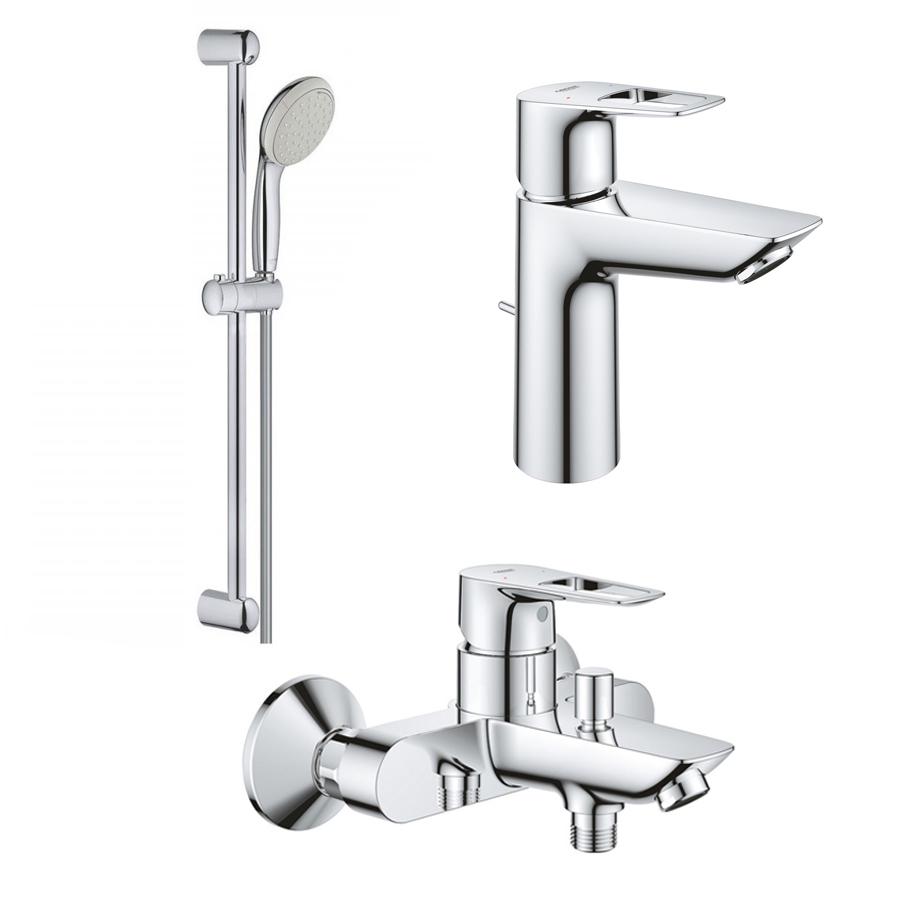 Смесители для ванны Grohe BauLoop 3в1 Хром (UA123215M0)