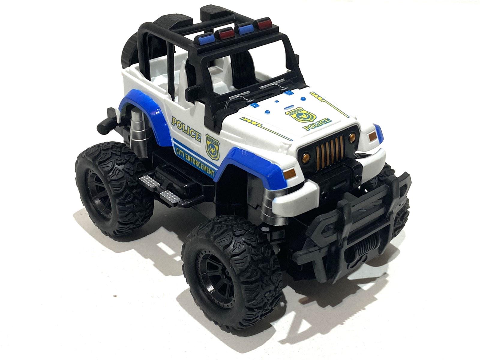Машинка на радиоуправлении Storm Off-Road Rock Crawler 2 с подсветкой Белый (689-1C)