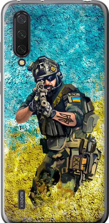 Чехол на Xiaomi Mi 9 Lite Воин ЗСУ (5311u-1834-42517)