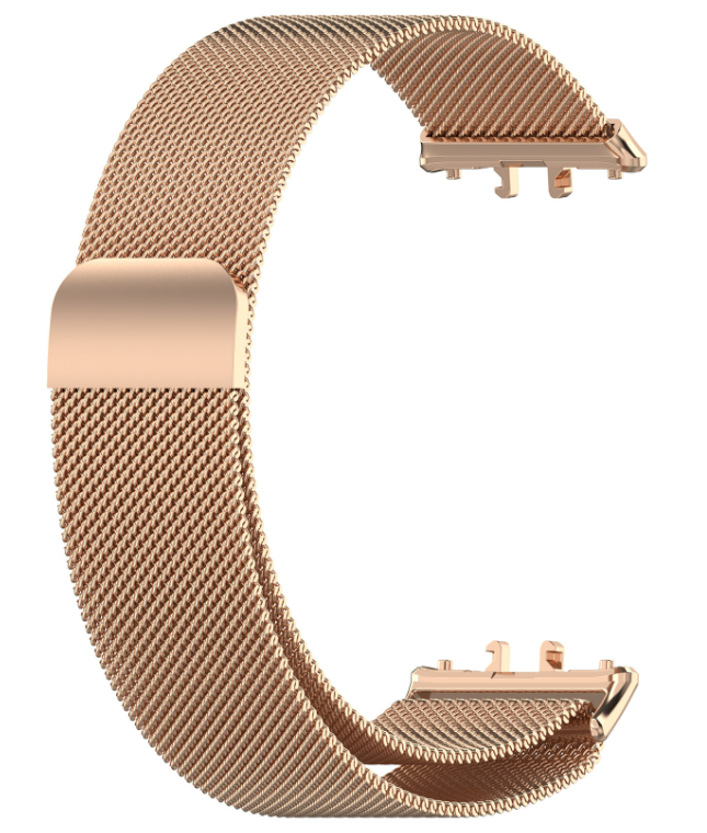 Ремінець DK Metal Milanese Loop Magnetic для Samsung Galaxy Fit3 R390 Rose gold