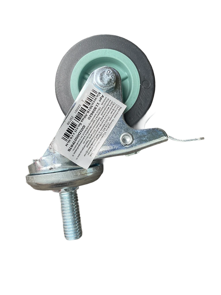 Поворотное колесо с болтом и тормозом 50 мм (1851297943) - фото 3