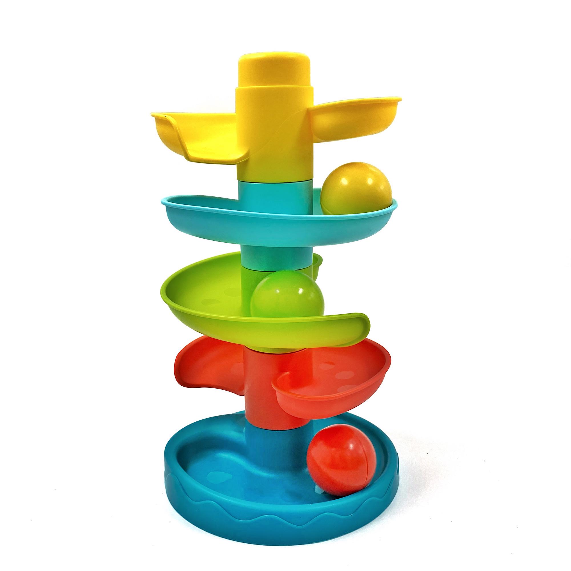 Развивающая игра Huanger Башня с шариками 47 см настольная Разноцветный (92767)