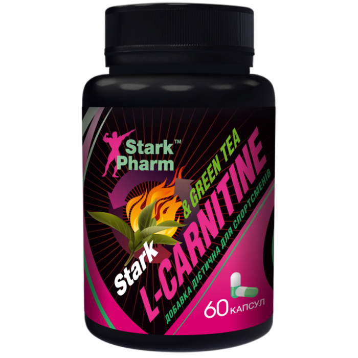 ЖиросжигательL-Carnitine & Green Tea Extract 600 мг 60 caps