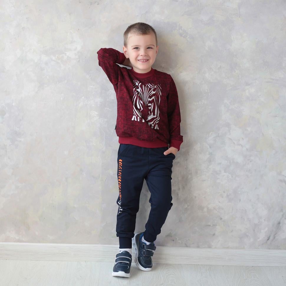 Джемпер детский для мальчика GABBI Анимал 104 см (DG-19-34-2) Джемпер детский для мальчика GABBI Анимал 104 см (DG-19-34-2)