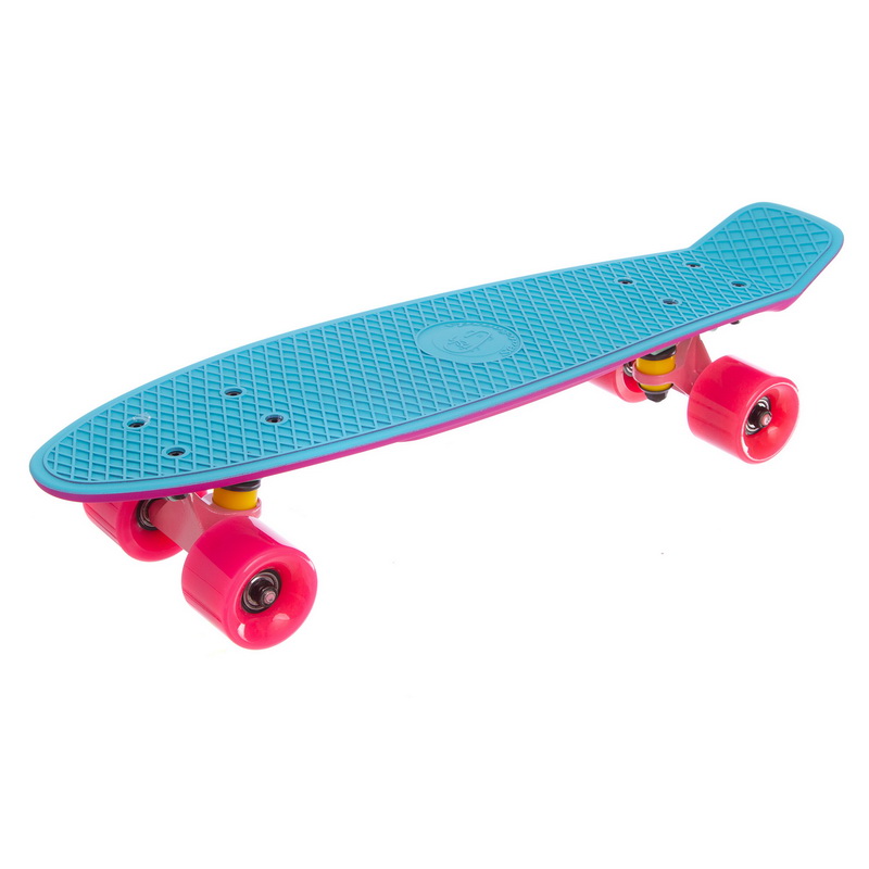 Скейтборд Penny Rubber Soft Twin Fish 56 см Різнокольоровий