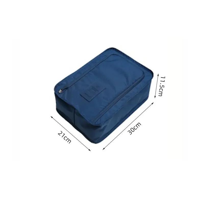 Сумка для транспортування та зберігання взуття з ручкою 30x21x11,5 см Темно-Синій - фото 10 Сумка для транспортування та зберігання взуття з ручкою 30x21x11,5 см Темно-Синій - фото 10