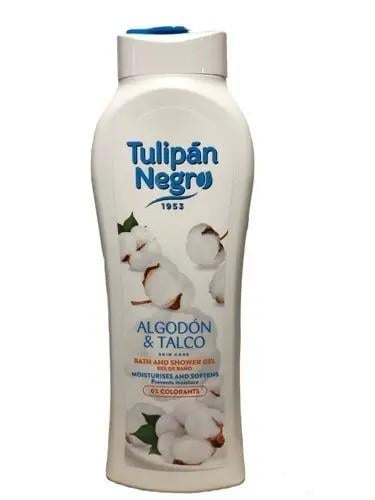 Гель для душа Tulipan Negro Бавована и Тальк 650 мл (113518) Гель для душа Tulipan Negro Бавована и Тальк 650 мл (113518)