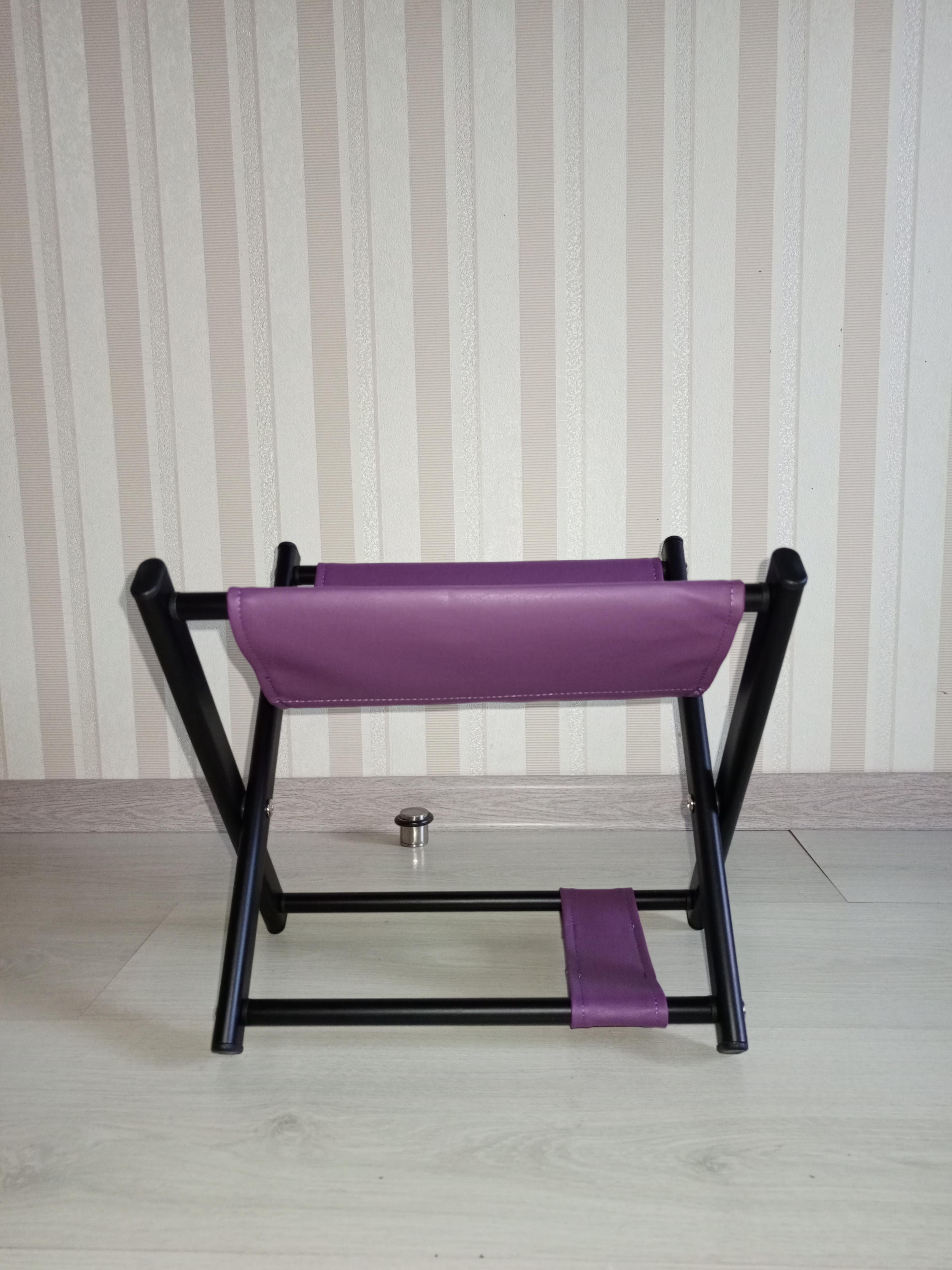 Підставка для сумки висота 31 см Темно-фіолетовий/Чорний - фото 4 Підставка для сумки висота 31 см Темно-фіолетовий/Чорний - фото 4