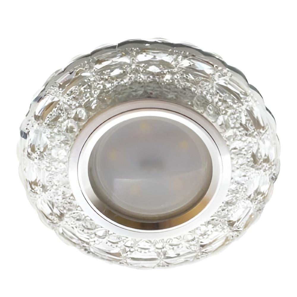 Светильник точечный Lemanso ST6315 MR16 с подсветкой 3W RGB Прозрачный (12400)