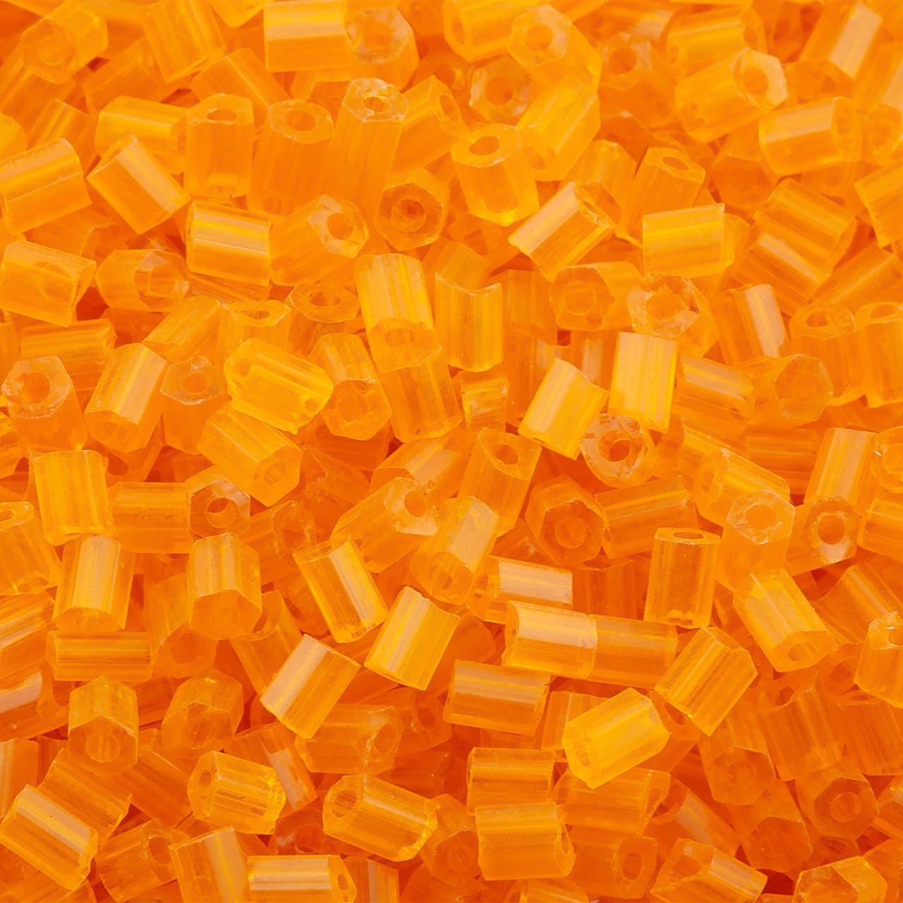 Бисер рубка 2 мм 50 г Оранжевый (БР0002р83)