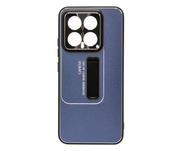 Чохол-накладка Omeve Stand TPU+Metal для Xiaomi 14 Фіолетовий