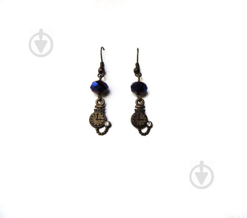 Женские серьги N43 Часики (956043)