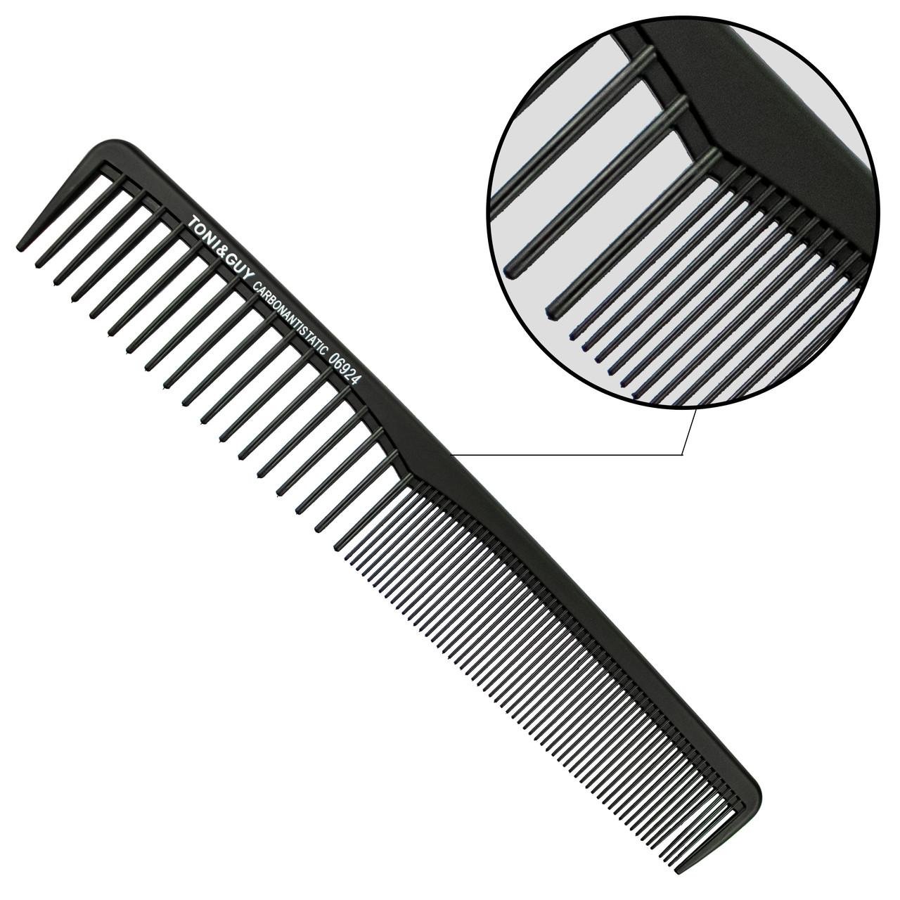 Гребінь Carbon T&G 06924 Чорний (mslc322030) - фото 2 Гребінь Carbon T&G 06924 Чорний (mslc322030) - фото 2