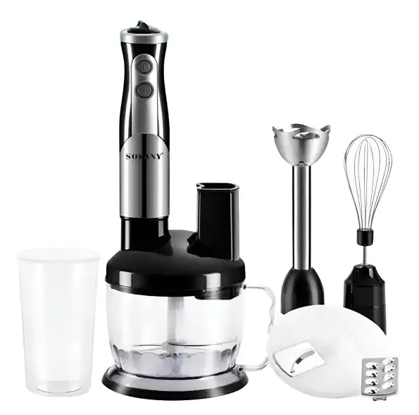 Кухонный комбайн Sokany SM-5011-8 многофункциональный Черный