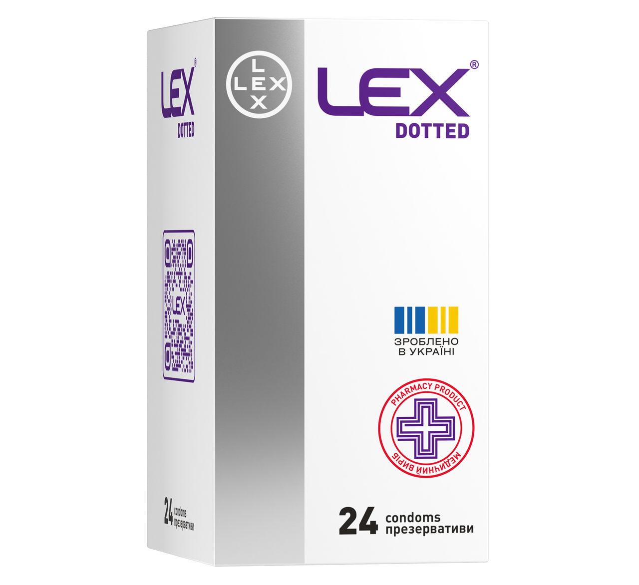 Презервативи LEX Dotted з крапками 24 шт. (000006595)