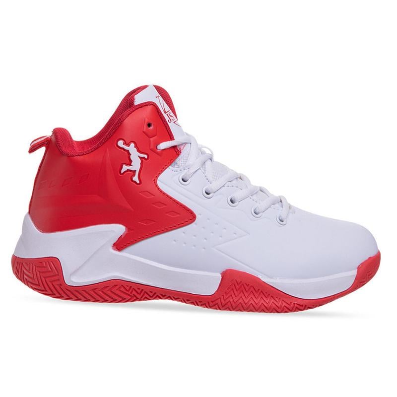 Кроссовки баскетбольные JDAN OB-939 р. 44 Бело-красный (06508196)