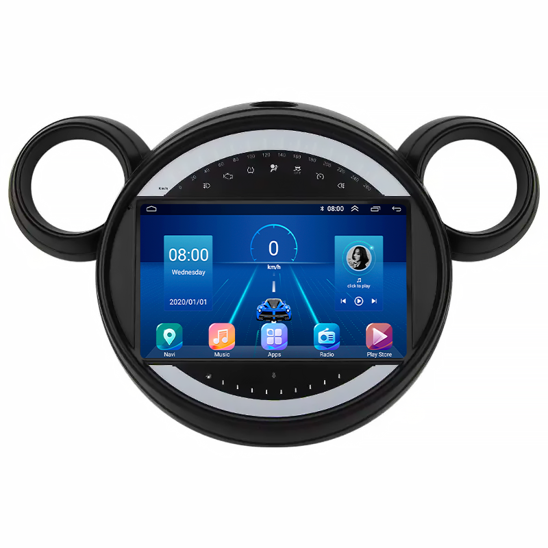 Автомагнитола штатная Lesko 4G/GPS/Wi-Fi для Mini Countryman I 2010-2016 2/32Gb 9" (2118498204)