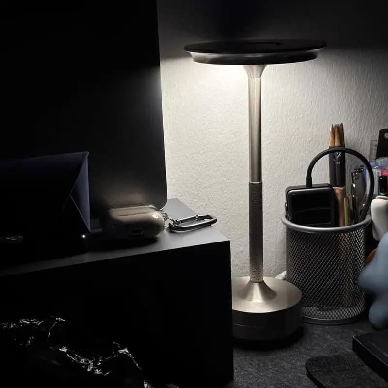 Лампа настольная с аккумулятором Touch Tricolour Flying Saucer Table Lamp - фото 5