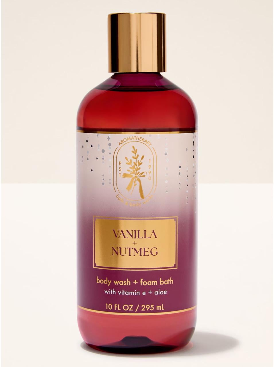 Пена для ванны Vanilla Nutmeg от Bath and Body Works 295 мл