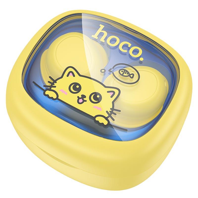 Наушники детские в кейсе Hoco EW111 Friendly Желтый (26448595)