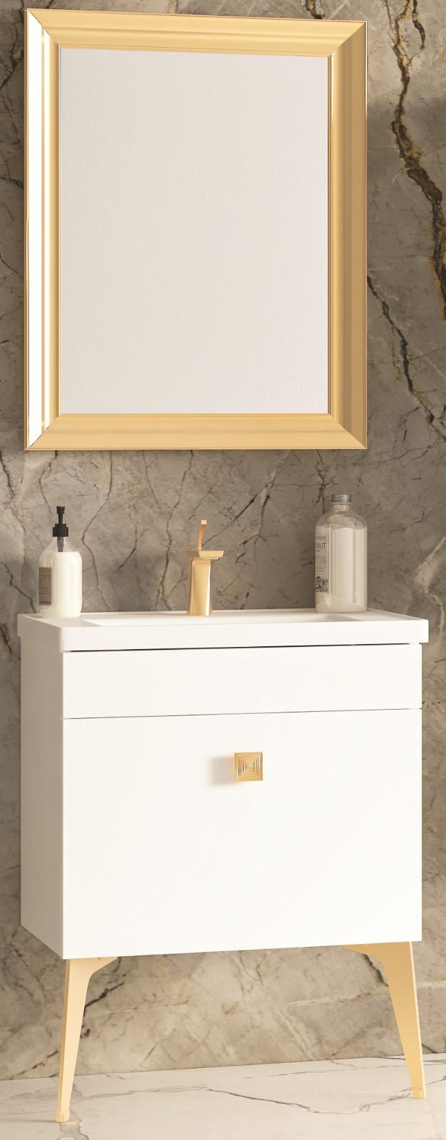 Підвісна тумба з умивальником GOLD Ban-Yom Romeo 65 см