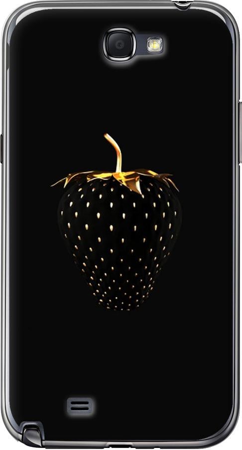 Чехол на Samsung Galaxy Note 2 N7100 Черная клубника (3585u-17-42517)