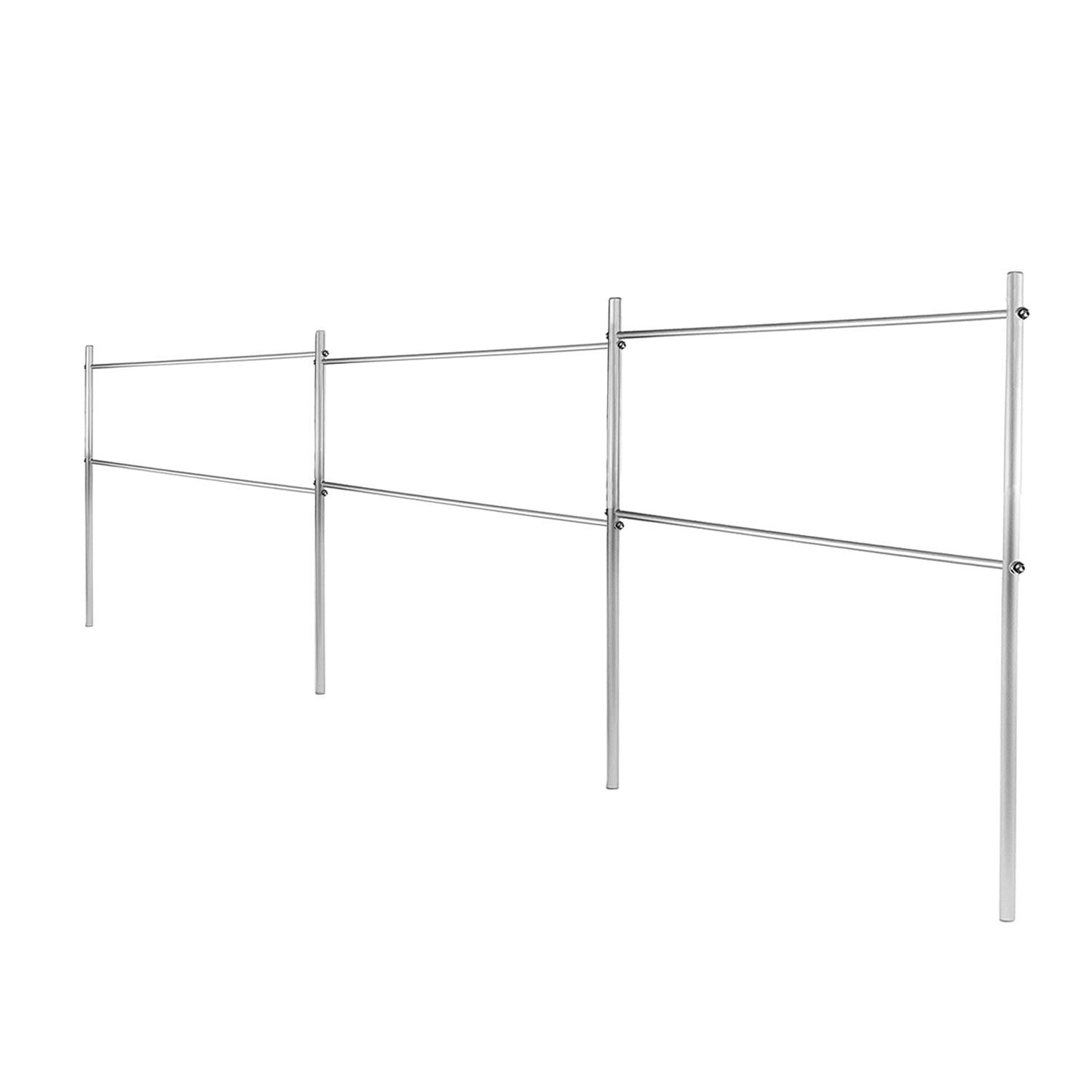 Опора для растений шпалеры садовые 1400х4500 мм d 28 мм/d 12 мм (ШС-D28/D12-1400*4500)