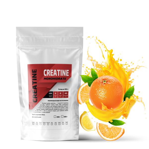 Креатин моногідрат Creatine Monohіdrate 99,9% на 50 порцій 250 г Апельсин (21-125-cre-a250) Креатин моногідрат Creatine Monohіdrate 99,9% на 50 порцій 250 г Апельсин (21-125-cre-a250)