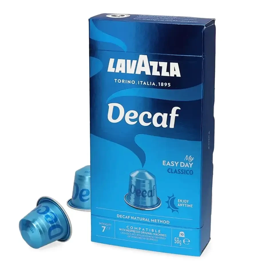 Кофе в капсулах Nespresso Lavazza Decaffeinato Classico без кофеина алюминий 10 шт. (3078796467)