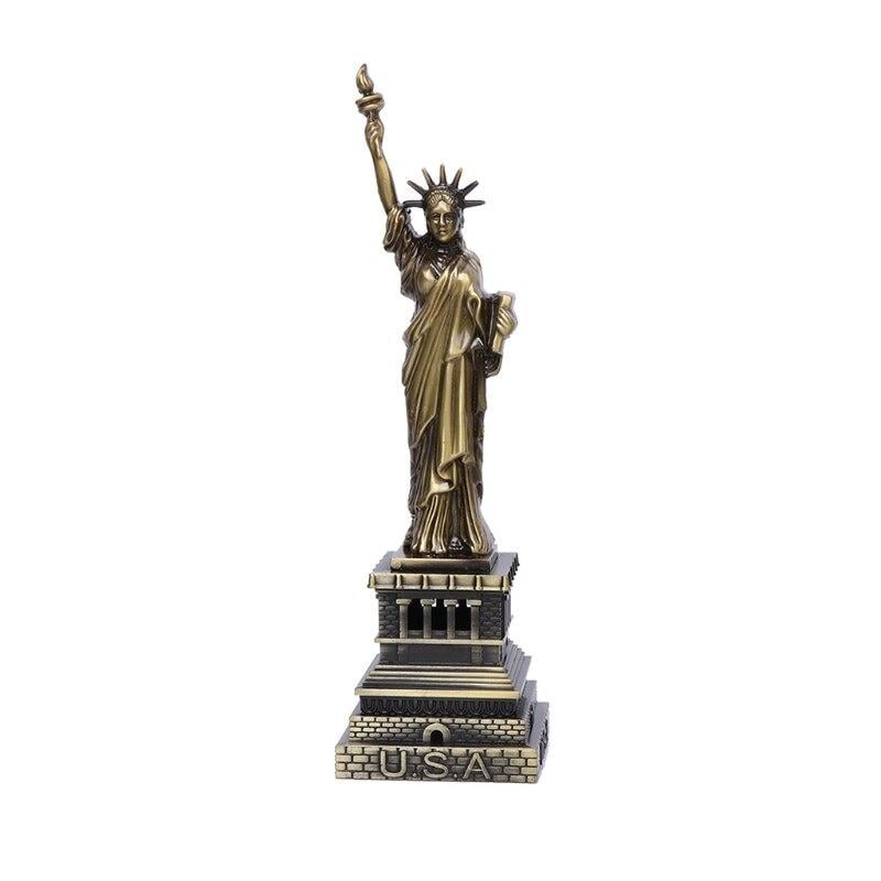 Статуетка RESTEQ Статуя Свободи 30x5 см Бронзовий (VA-Statue of Liberty)